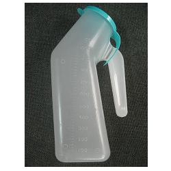 Urinal Male w/Cover Turquoise