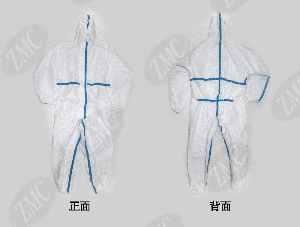 Single-use medical coverall